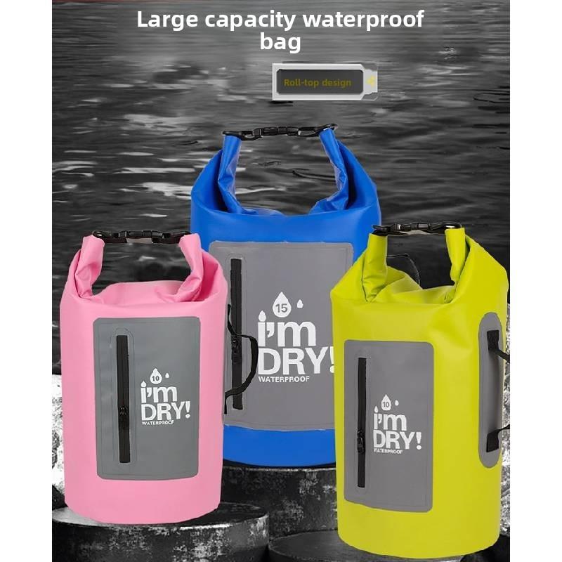 Outdoor Waterproof Bag Pvc Dry Storage Bag For Swimming And Camping Adventures