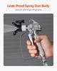Airless Paint Spray Gun 3600PSI High Pressure Airless Spray Gun with 5Tips