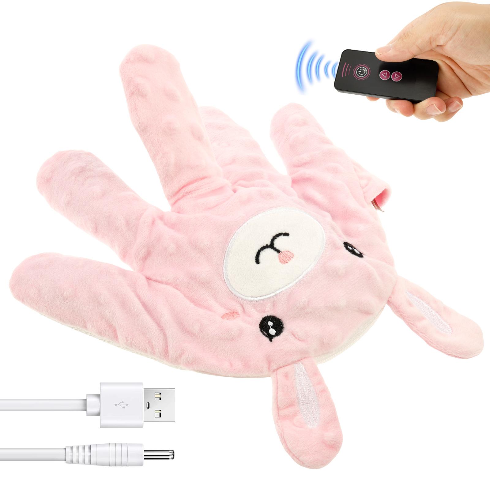 

Baby Soothing Palm for Sleep Automatic Patting Butt Patter Pillow with Remote Control Baby Bedding Sleep Patting for Newborns розовый