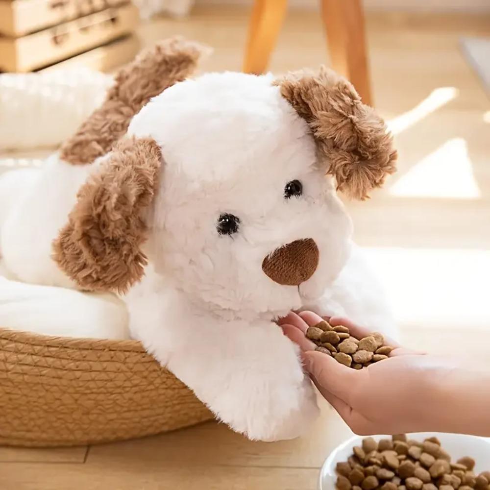 Dog Plush Stuffed Animal Soft Fluffy Puppy Pillow Plush Dog Toys Doll for Kids Girls Boys Party Favor Stocking Stuffers Gift