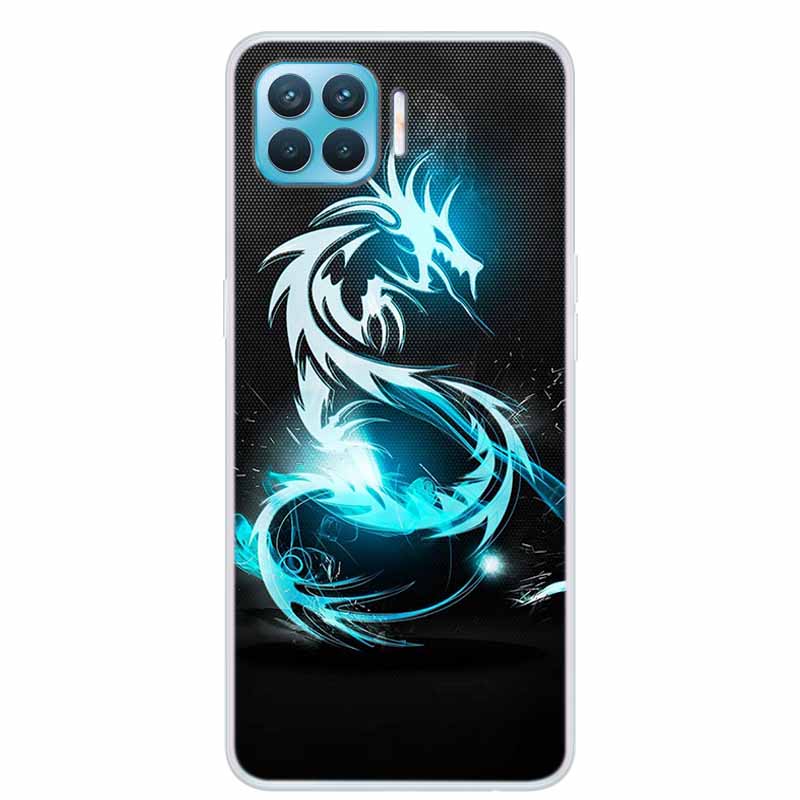 For OPPO Reno4 Lite Case Reno5 Lite Shockproof Soft silicone TPU Back Cover For OPPO Reno 5 4 Lite Phone Cases Case Cute Cartoon