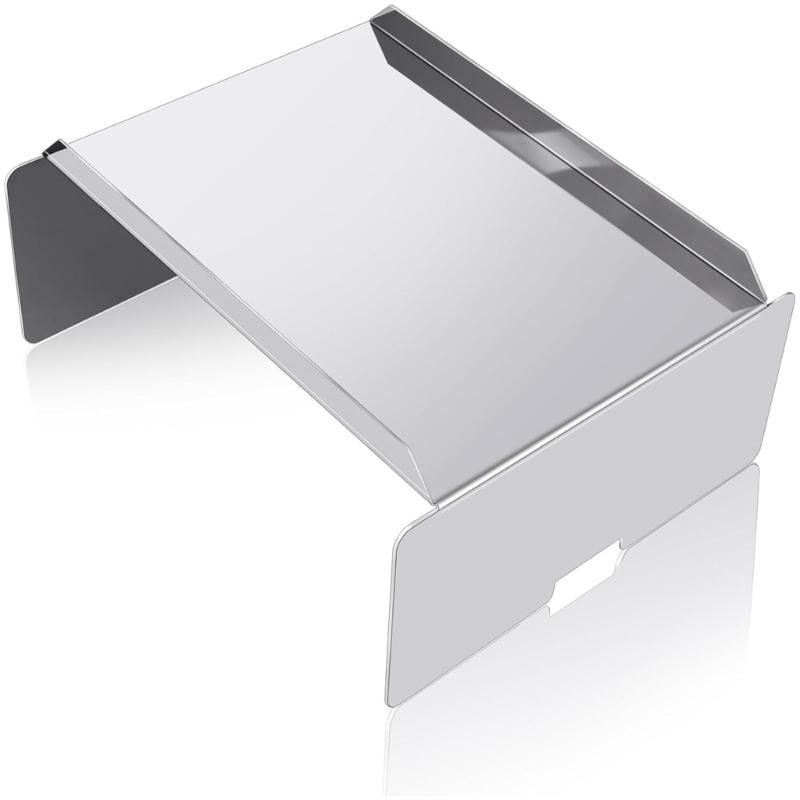 Upgraded Stainless Iron Heat Diffuser Compatibles with Multiple Pellet Grill Models for Consistent Cooking 1