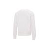 Puma Logo Printed Crew Neck Pullover Long Sleeve Sweatshirt Women Sweatshirt White 670945-02