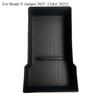 For Tesla Model Y Launch Juniper 2025 Model 3 Highland 2024 Center Console Eyeglasses Storage Box Armrest Box Silicone Pad