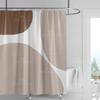 Abstract geometric graffiti shower curtain Nordic minimal wind waterproof fabric bathroom curtain shower curtain 180x200