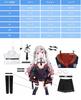 VTuber Cosplay Nakiri Ayame Cosplay Costume VTuber Cosplay Nakiri Ayame Cosplay Costume Yosan Virtual YouTuber VTuber Cosplay Hololive L [NOKIJP]