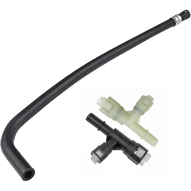 HVAC Engine Heater Inlet Hose Engine Heater Supply Hose For Select Cadillac/Chevrolet/GMC Models With Two Connectors Replace 15145587 15051852
