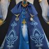Ysir Impact Game Cos Suit Nilou Cosplay Blue Dress Female Western Region Dancer Suit Full Cosplay