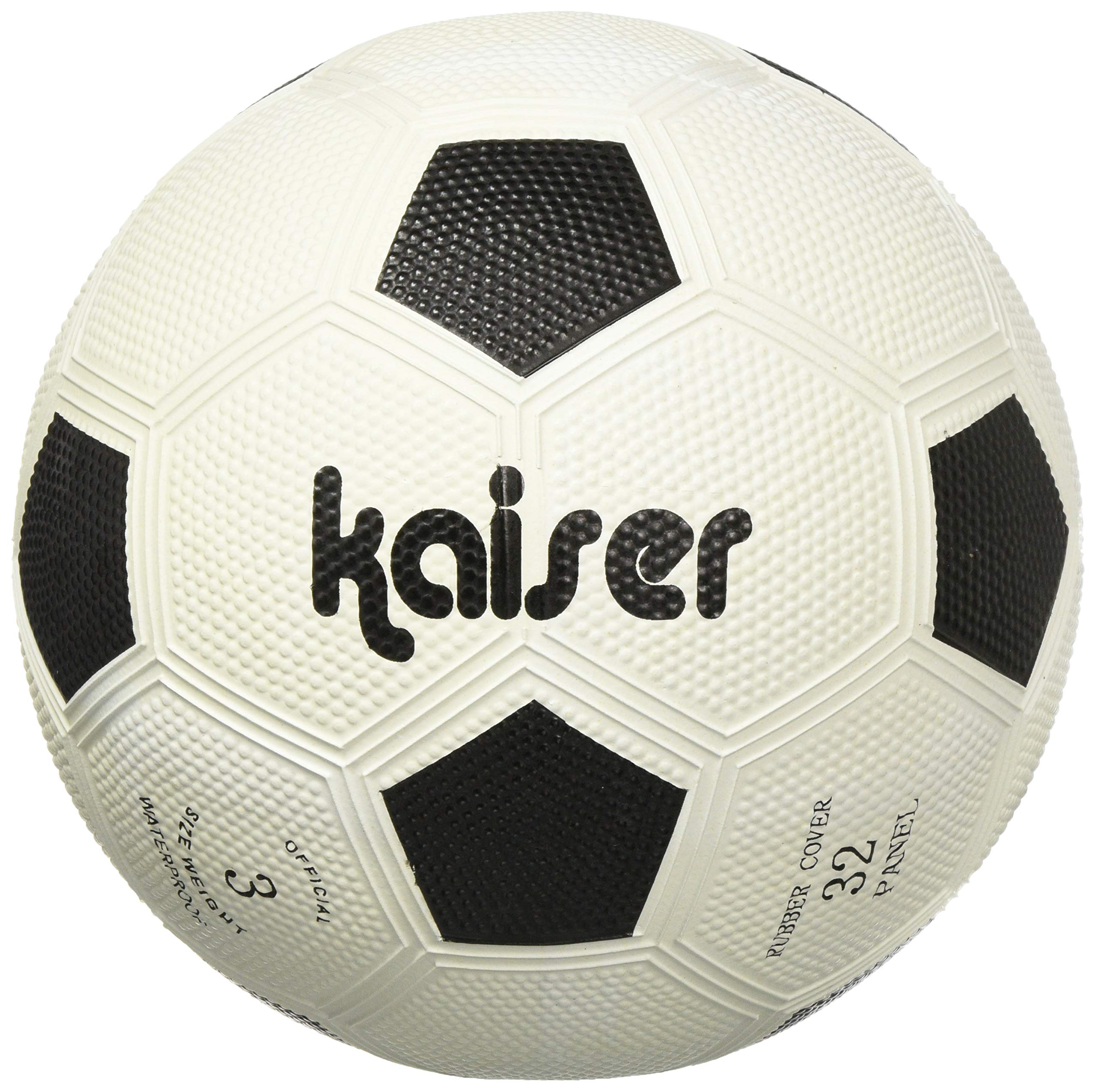 

KAISER Rubber Soccer Ball for Elementary School Family Sports KW-201 Students, Leisure,