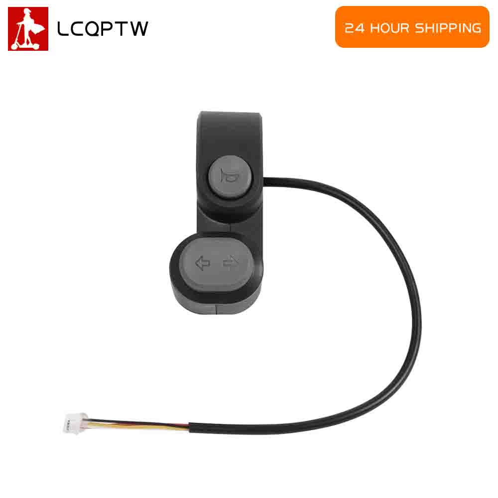Horn Turn Signal Anti-collision Switch For Ninebot F2 Pro KickScooter Traffic safety Light E-Scooter Assistant Tool