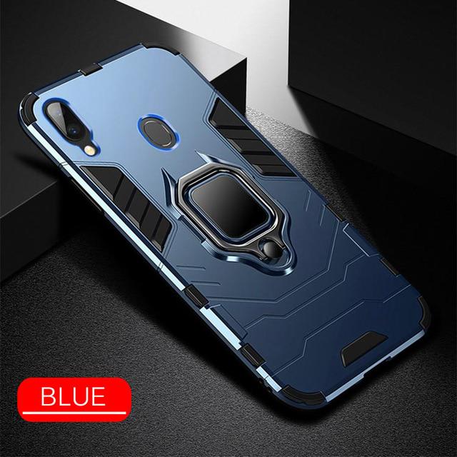 

Ударостійкий силіконовий чохол для Samsung Galaxy S8 S9 S10 S11 Plus A10 A30 A50 A70 M30S A51 A71 A7 A8 A9 iPhone 6 Plus синій