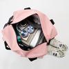 Sport Fitness Tasche, Neue Nass- und Trockentrennung Doppeltasche Gepäck, Modische Textur, Einfache und Beliebte Großraum-Reisetasche