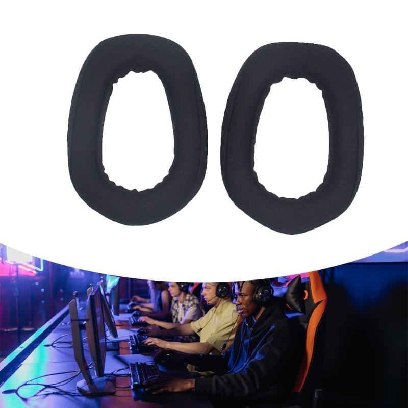 Coussinets d'oreille pour casque G435 Pièces de rechange Paire Cuir protéiné souple et mousse à mémoire de forme