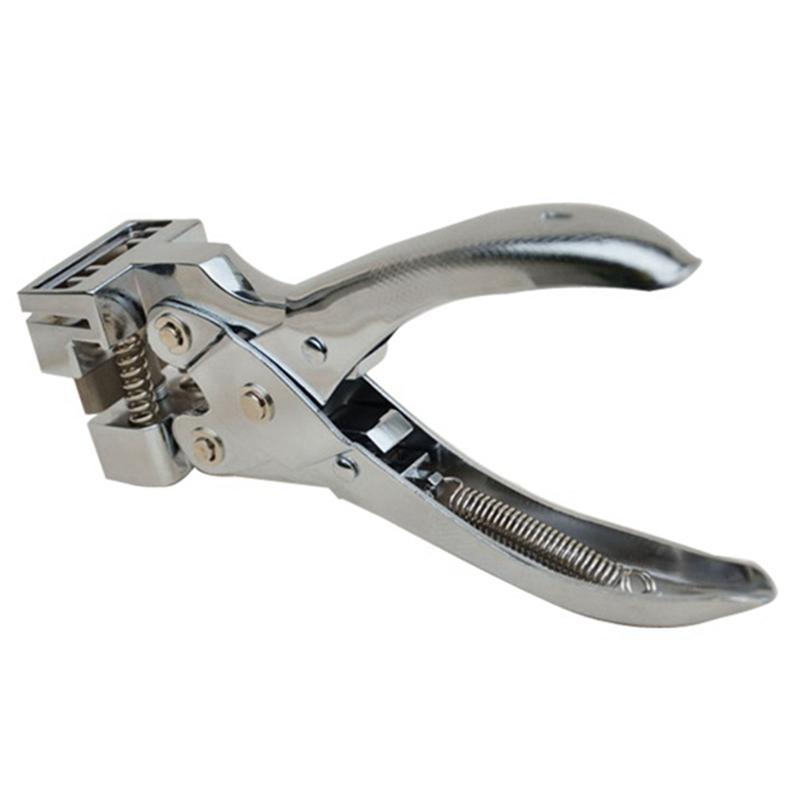 A84X-T Shape Hole Punch Butterfly Shape Hanging Holes Punches Manual PVC Card Punch And ID Card Slot Hole Punch