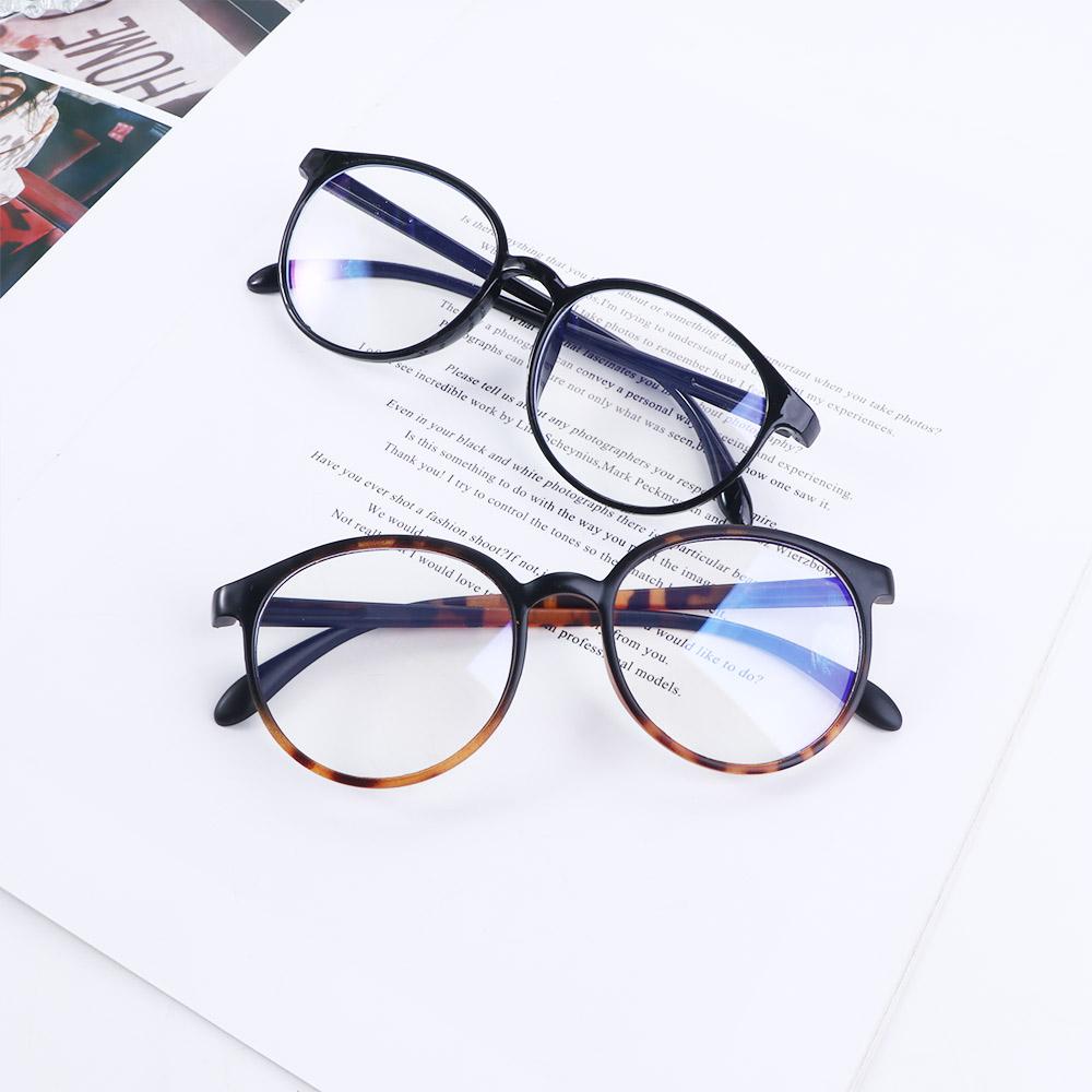 Anti Blue Light Glasses Korean Style Computer Eyewear Round Frame Eyeglasses Women Eyeglasses