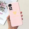 New For Xiaomi Redmi Note 11 4G Case Cute Cartoon Soft Silicone Shockproof Cover For Redmi Note11 4G 2201117TG Bumper Phone Case