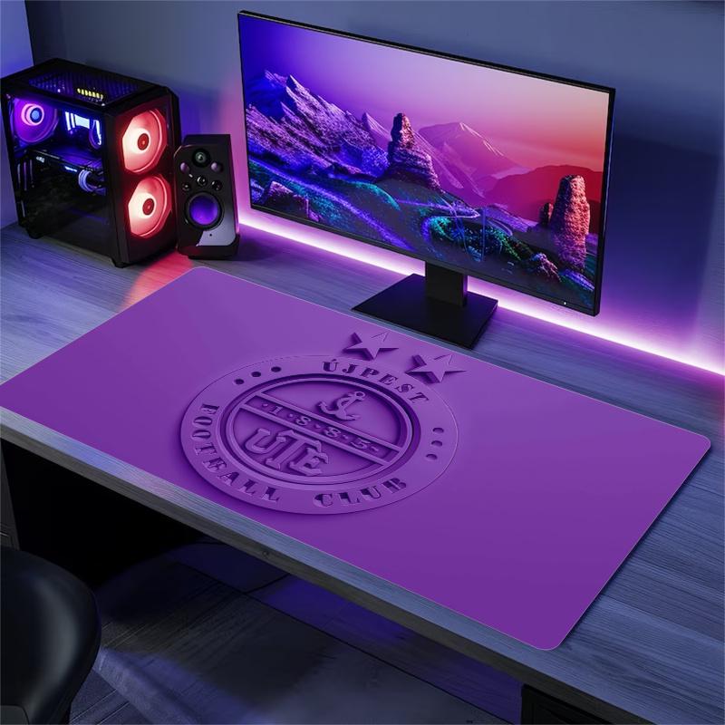 Ujpest FC Print Cushion Non-slip Laptop Tablet Big Mousepad XXL Mat Mini PC Playmat With Lock edge