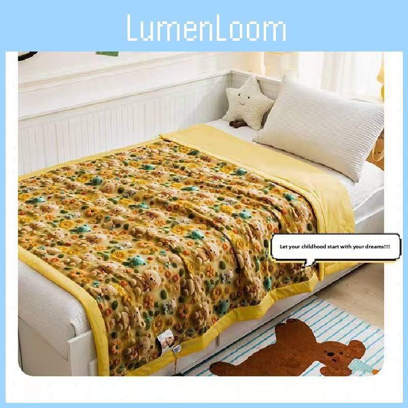 Cooling Summer Comforter With Digital Print And Soft Fabric For Home Gift Use