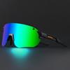 Kapvoe Photochrome Leichte Radsportbrille Herren Randlose Sonnenbrille Rennrad MTB Fahrrad Fahren Sport Damen Brillen UV400