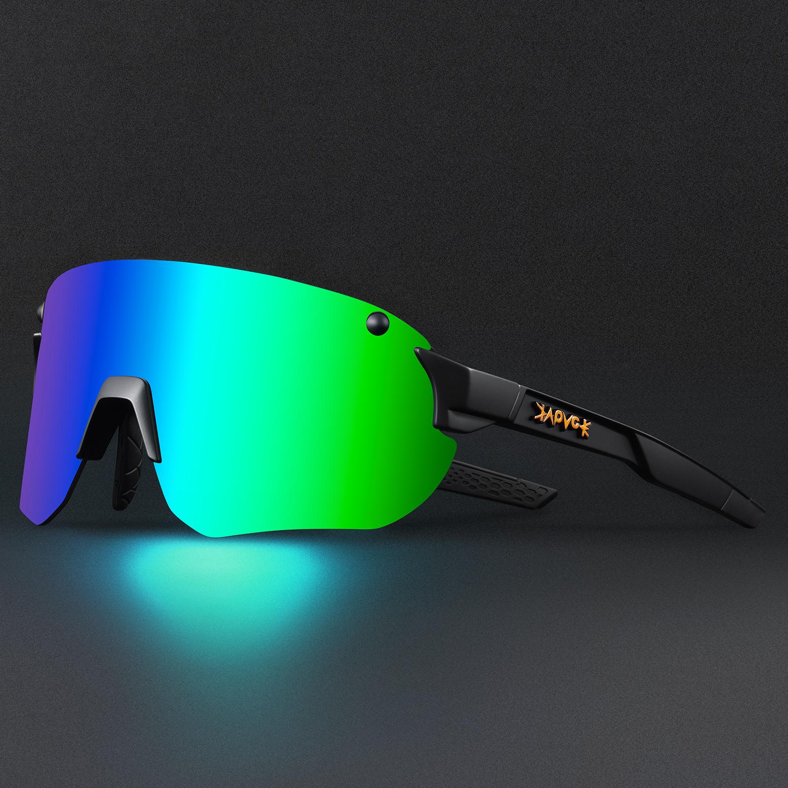 

Kapvoe Lightweight Cycling Glasses for Men Rimless Sunglasses Road Bicycle MTB Bike Riding Sports Women Eyewear UV400