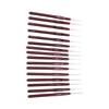 Plastic Handle Ultra Fine Lace Crochet Hook Set Stainless Steel Knitting Needle DIY Sewing Tool