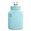 Silicone Explosion-Proof Hot Water Bottle: Portable, Microwaveable Mini Hand Warmer