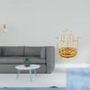 Folding Rotating Wall Hook Organizer for Clothes Towels Robes And Cup Drying Rack Stand with Degree