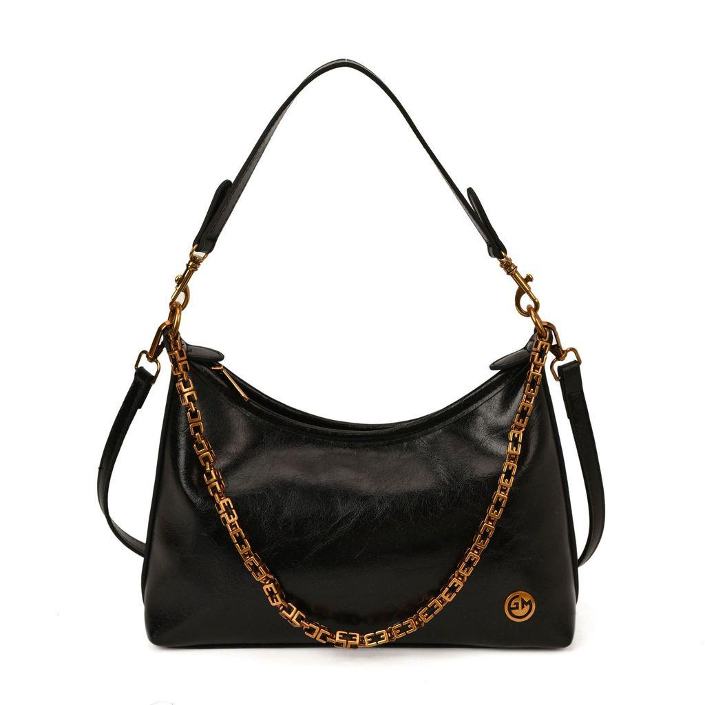 IELGY Ladies Messenger Bag Fashion Chain Commuter Shoulder Armpit Bag Simple