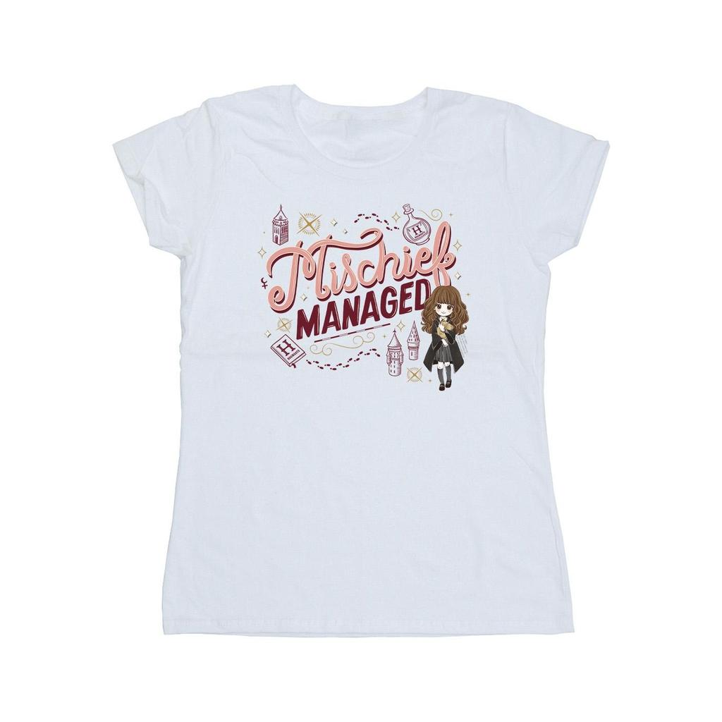 Harry Potter Womens/Ladies Mischief Managed Hermione Cotton T-Shirt