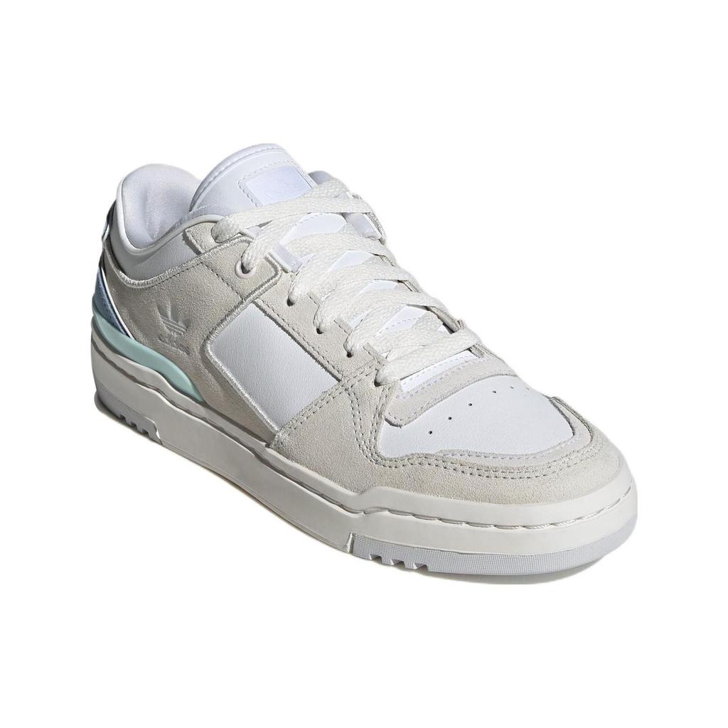 Adidas Originals Forum Luxe Low Trendy Slip Resistant Durable Low Top Skate Shoes Women Sneakers White Blue HQ6269