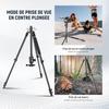 Neewer trépied pour appareil photo reflex numérique avec tête sphérique panoramique à 360