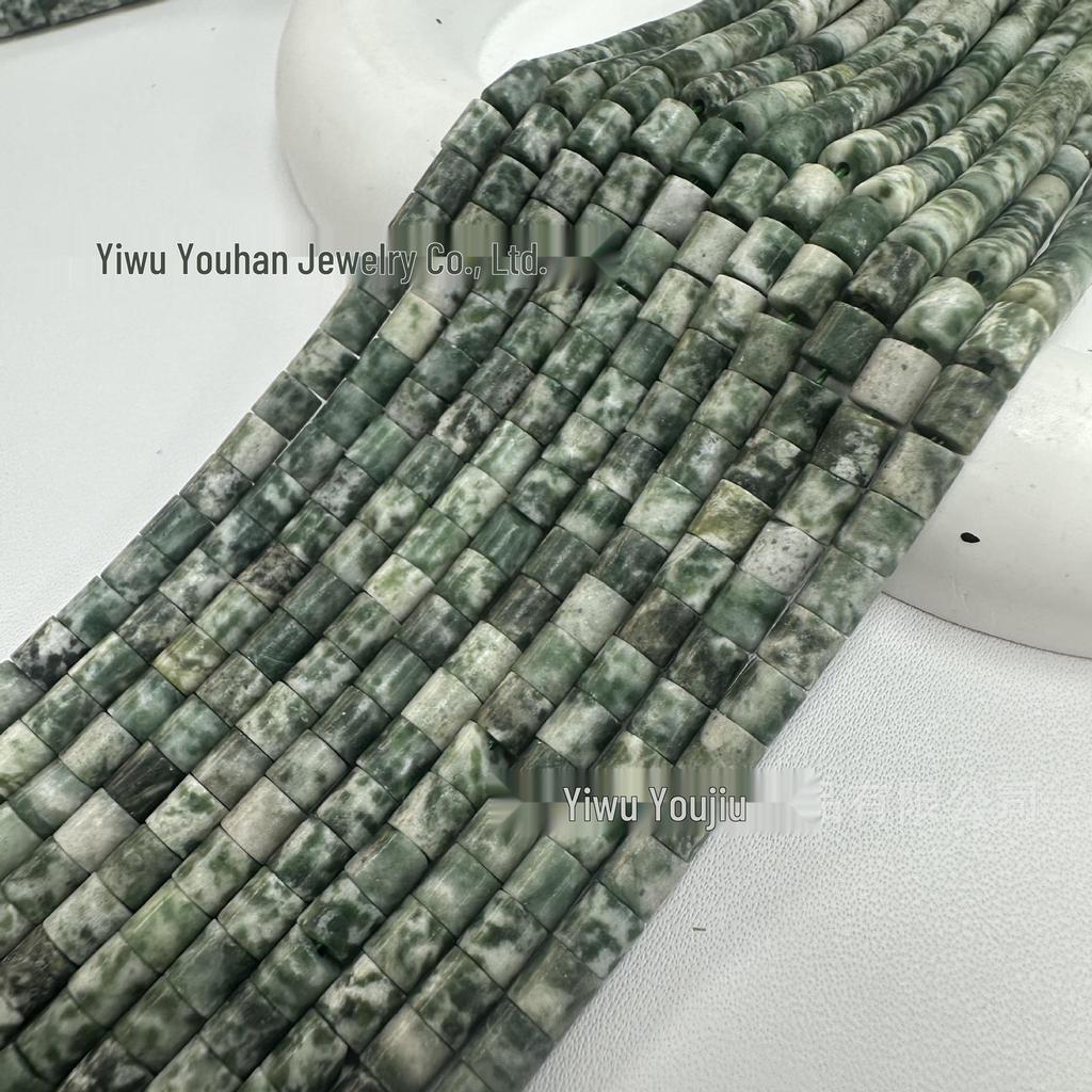 4x4mm Natural Stone Cylinder Beads for Handmade DIY Jewelry, Bracelets & Necklaces