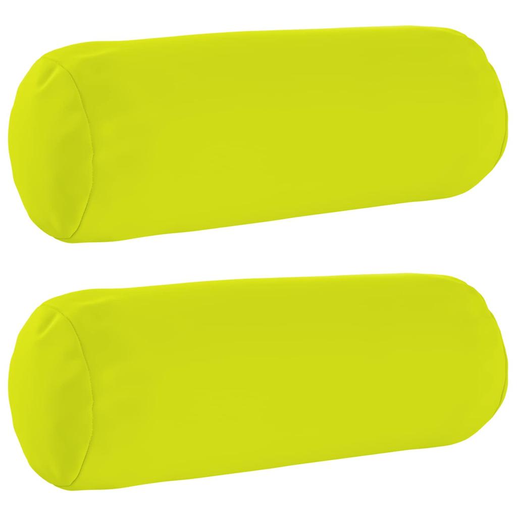 Pillow Cover 2 pcs HEERLEN Light Green Ø 15 x 40 cm Polyester