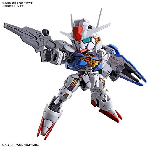 SD Gundam EX Standard Mobile Suit Gundam Witch of Mercury Gundam Aerial Color-coded Plastic Model