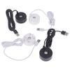5V Usb Without/With Light Fountain Mist Maker Small Rockery Water Fish Tank Landscaping Mist Maker Waterproof White/Black