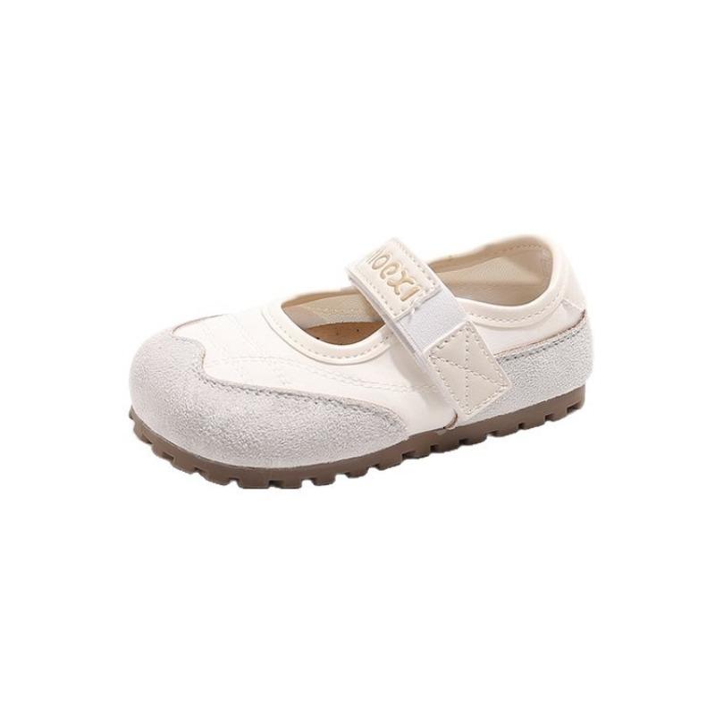 Dívčí boty Mary Jane s měkkou podrážkou Dětské lehké kožené boty Ležérní boty ve stylu balerín Boty s mašlí