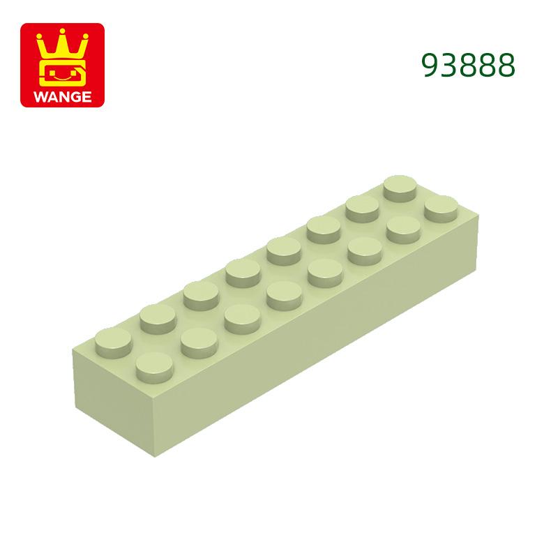 21Pcs/Lot 93888 Timeless Basic Thick 2x8 Constructing Blocks Construction Accessories Works With Brick Children Playthings Present