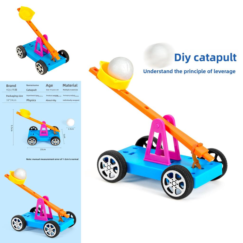 Science Experiment Toy Catapult For Kids Educational Stem Handson Physics Kit For Students