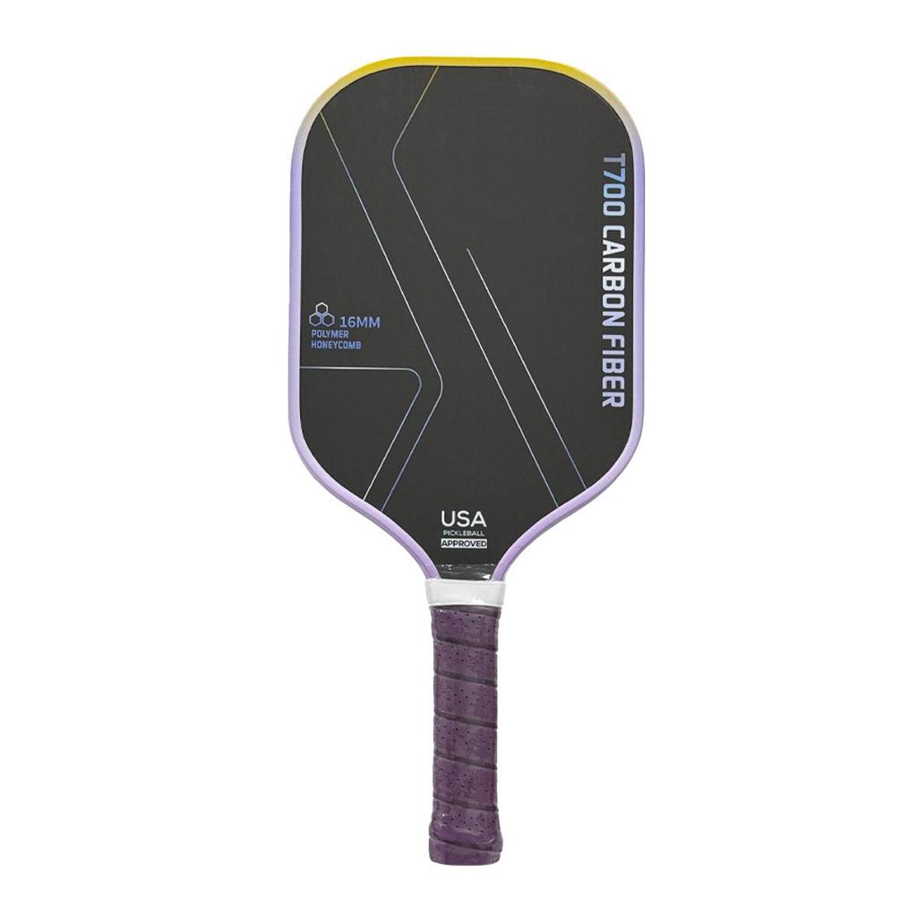 Paletă Pickleball din Fibră de Carbon T700 cu Glazură Texturată Pânză, Grosime 16 mm, Calitate Profesională pentru Competiție.