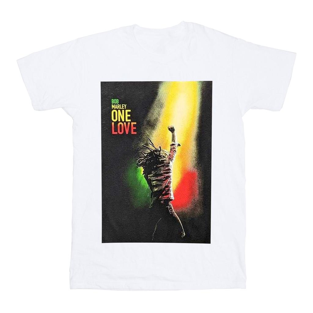Bob Marley Tricou unisex pentru adulți cu poster de film One Love