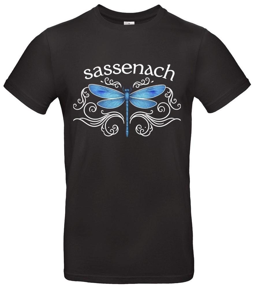 

Sassenach TShirt Outlander Fan Dragonfly Womens Mens Cotton Gift Unisex T-Shirt XXL