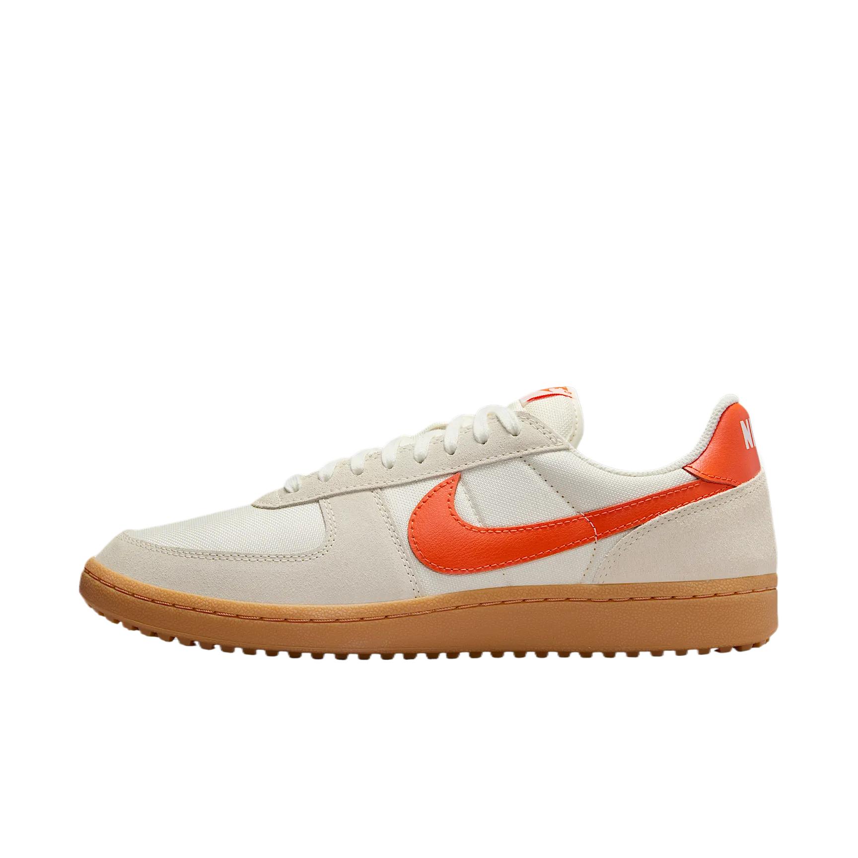 

New Nike Field General Low top Skateboard Shoes Men s Orange White HF3165-105 42
