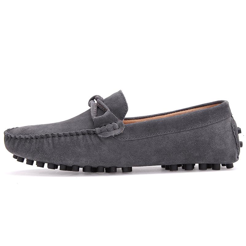 Men Loafers Casual Shoes Boat Shoes Suede Leather Shoes Men New Fashion Driving Shoes Leisure Walking Casual Moccasins Male Shoe
