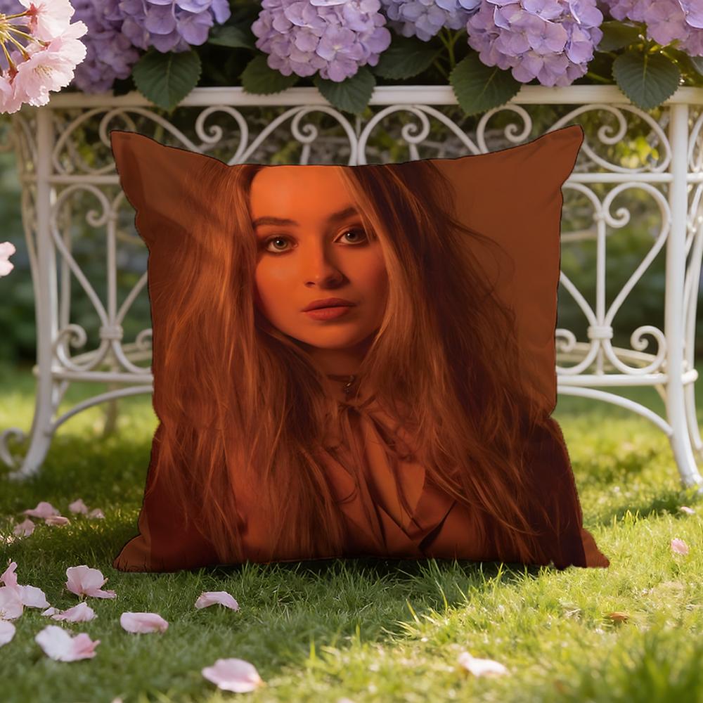 Sabrina Singer C-Carpenter Cushion Cover Home & Car Dual-Scene Pillow Cover: Reversible for Premium Comfort