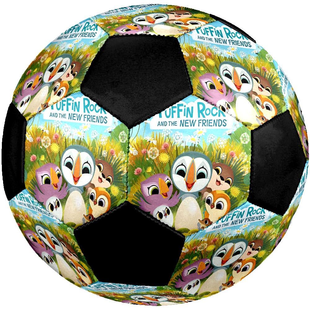 Puffin Rock Theme Size 5 Soccer Ball, Suitable for Both Indoor and Outdoor Matches, a Gift Suitable for Everyone.