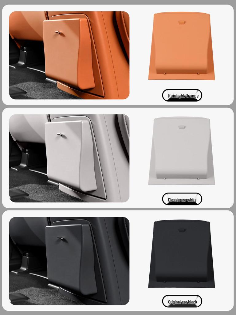 Wey Gaoshan 7/8/9 Rear Seat Anti-Kick Trash Can & Refrigerator Storage Box for Car Interiors