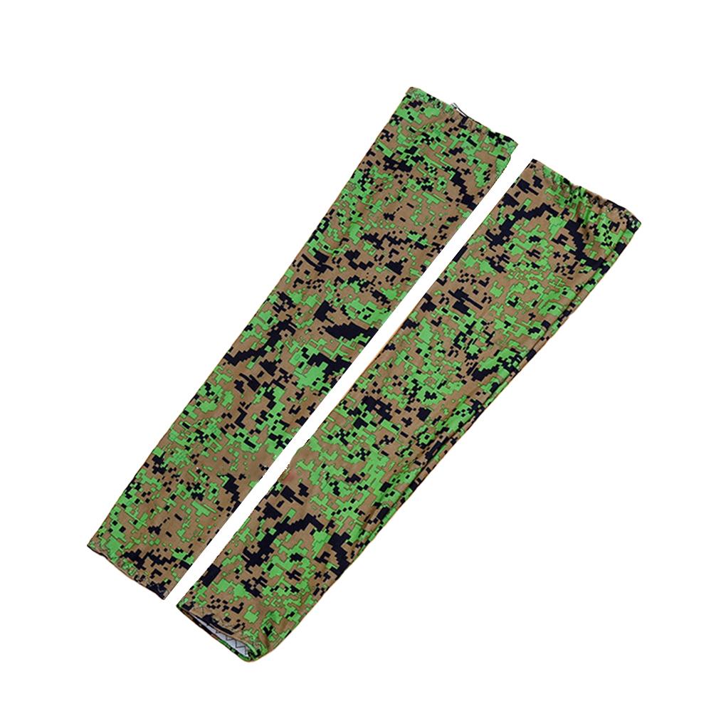 Arm Sleeves UV Protection Comfortable Breathable 1 Pair Non-skid Cooling Long Sleeves Anti-Slip Practical Accessories Good Gifts