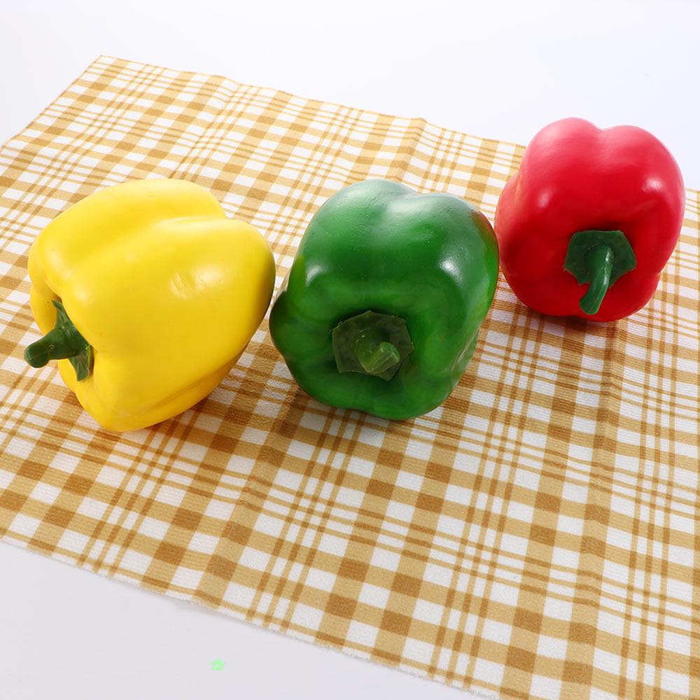 Home Decor Creative Plastic Artificial Pepper Artificial Fruit Fake Vegetable Photography Props