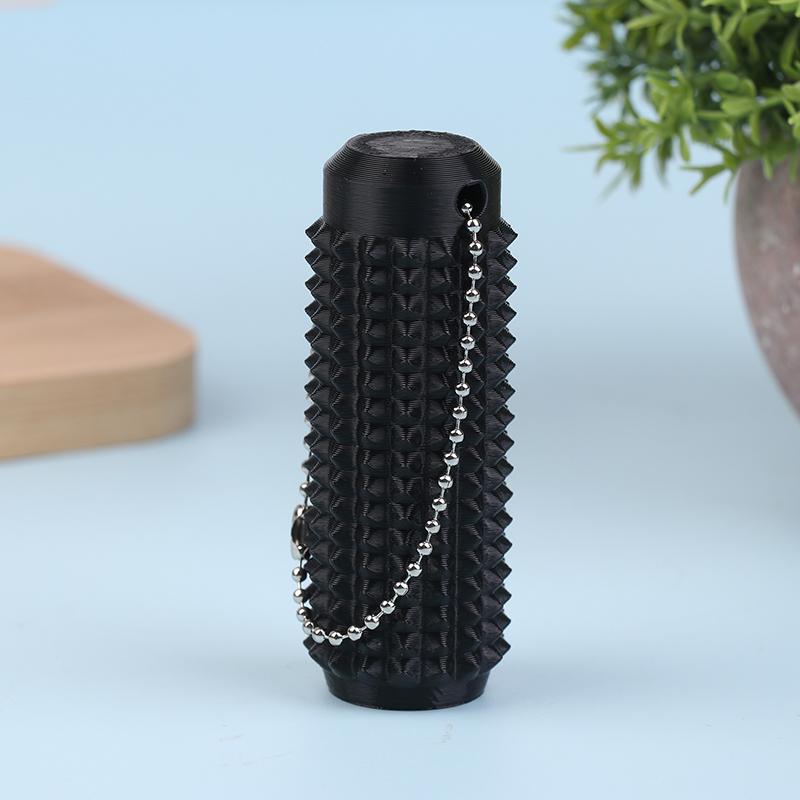 1 kus 7/9 cm pichlavá Grippie stimulační hračka s přívěskem na řetízku pro úlevu od úzkosti, pozitivní novinka, malá kapesní mini fidget hračka