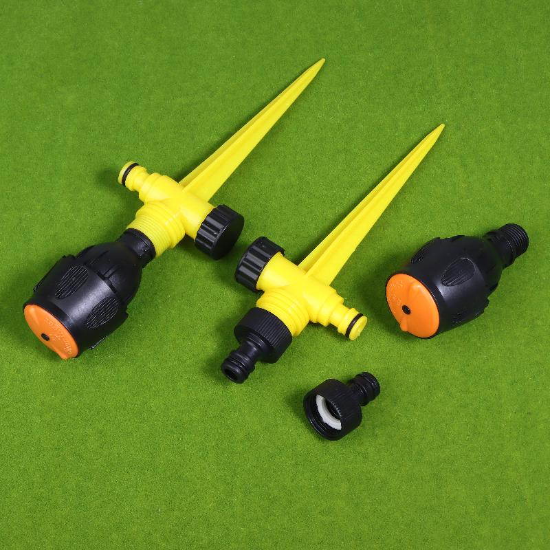 2 Sets/lot Garden Sprinkler 360 Degree Rotation Irrigation Watering System Plant Watering Sprinkler For Agriculture Lawn Farm